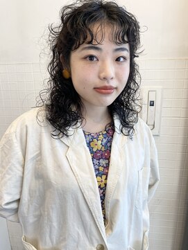 スガタ(SUGATA) くるくるミディアムパーマ