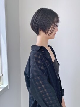 ゴーズゴードットビー 吉祥寺(go s go .b) モードなハンサムショートシルキーベージュグレージュカラー