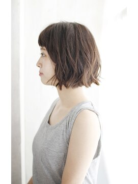 シュシュット(chouchoute) 髪質改善前髪インナーグレージュピンクベージュマチルダボブ/058