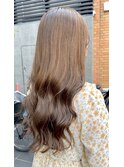 ☆10代/20代ベージュ/ヴェールカラー/フルバング