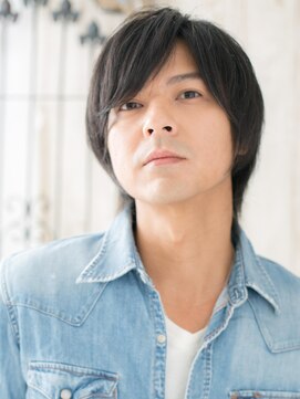 モッズヘアメン 札幌月寒店(mod's hair men) ナチュラルで好感度上がる黒髪ウルフこなれヘアm札幌月寒