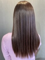 シャトン(chaton)&nbsp;ピンクブラウン/縮毛矯正/ツヤ髪