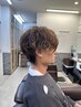 【おすすめ】メンズカット+スパイラルパーマ ¥13,200→11,550