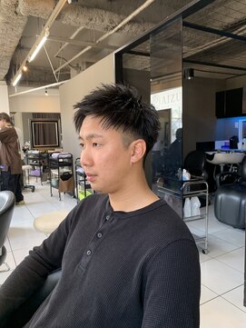 アイズ 海老名(AIZU) スウィングアップバングジェットモヒカン骨格矯正カットフェード