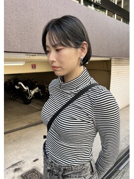 アペット(Appet) ミニボブ/ブルーグレージュ