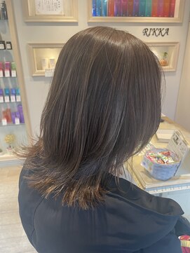 シエル バイ ケンジ 登戸 生田(CIEL by KENJE) 【ナチュラルぼかし】白髪ぼかしハイライト