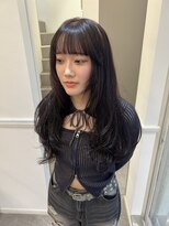ログ オモテサンドウ(L.O.G OMOTESANDO)&nbsp;韓国ヘア：韓国ヘアくびれヘアヨシンモリ顔周りレイヤー20代30代