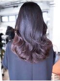 ★セミディシアーカラー姫カットナチュラルカールボブパーマ