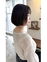 ナズル(nuzzle)&nbsp;ボブｘ暗髪