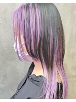 スマイロンナイロン ヘアー(smile on nylon hair)&nbsp;パープルインナー