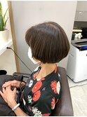 大人可愛いマッシュボブ