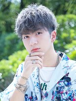 モットコウ 高知帯屋町(Mot-Co) 束感ハイウェイトマッシュ×グレー