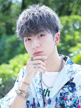 モットコウ 高知帯屋町(Mot-Co) 束感ハイウェイトマッシュ×グレー