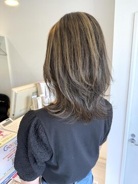 ケイアンドケイ ヘアー デザイン つつじが丘店(K&K) ◆大人可愛いくびれヘア◆ハイライト
