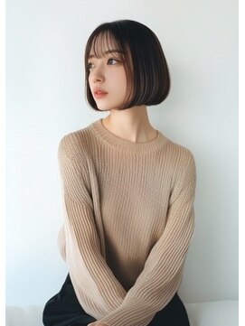 ライズ ネックス ザ サロン 渋谷(LIZE nex the salon) 小顔ミニボブ［＃渋谷駅＃韓国＃髪質改善］