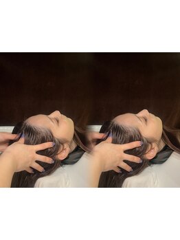 頭皮の汚れもスッキリ落として血行促進◎疲れを癒やす上質空間＊[春日井/髪質改善/アディクシーカラー]