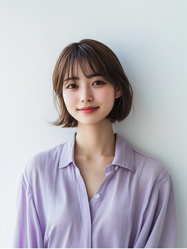 e.m.a プレミアムビューティーサロン 栄駅店(e.m.a PREMIUM BEAUTY SALON) 大人ナチュラルボブ