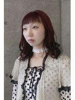 オーオシカシカスペース(OOO YY Space)&nbsp;M字バングとデザインカラー