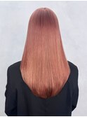 ロング韓国ヘア美髪顔周りレイヤーくびれヘア_ba551902