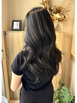 ミリィ 四日市(mily) ブリーチなし◎ダークオリーブ