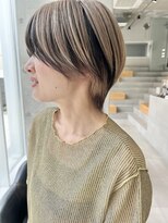 カケル(×.)&nbsp;センターパートウルフ/ゾーンカラー/アンブレラカラー