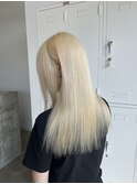 ブロンドカラー10代20代ブリーチカラーハイトーンブロンド