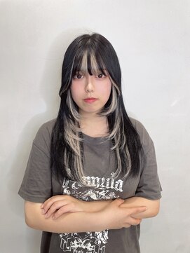 ラピス 渋谷本店(Lapis) インナーカラー/シールエクステ/レイヤーカット