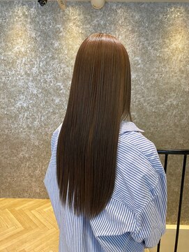 シェリー 仙台(Cherie) 髪質改善カラーヘーゼルグレー◎秋冬カラーくびれレイヤー