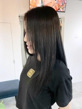 エイス 梅田 中津(Ace) 韓国レイヤー　ダークグレージュカラー