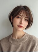 黒髪カタログ/クラゲヘアー/オリーブグレー/大口子安新子安横浜