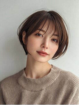 ロディーナコク 大口 新子安(rodina.coc) 黒髪カタログ/クラゲヘアー/オリーブグレー/大口子安新子安横浜