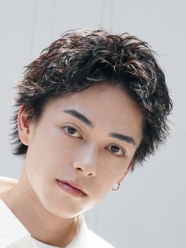 フィフス 渋谷(fifth) 渋谷スパイキーパーマソフトツイストスパイラル大人ビジネス短髪