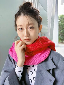 フリティ 大阪西梅田店(friity) オリーブミルクティーカラーベージュボブブリーチレイヤー心斎橋