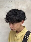 ふんわりシャドウパーマ