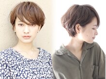 『堀越』「柔らかいけど甘すぎないショートスタイル」「乾かしてWAXを付けるだけで理想の形に」