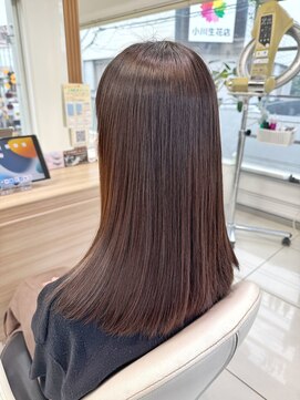 アッシュ 鶴ヶ峰1号店(Ash) 【美髪矯正】で叶う！乾かすだけのツヤサラ楽ちんヘア♪