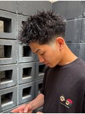スパイキーショート/ピンパーマ/テーパーフェード/四日市/三重
