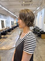 クラフト ヘア デザイン(CRAFT HAIR DESIGN) ミニボブにパーマ