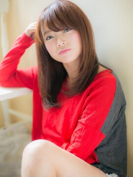 モッズ ヘア 福岡姪浜店(mod's hair) *mod's姪浜*…流し前髪で♪ナチュラルワンカールc