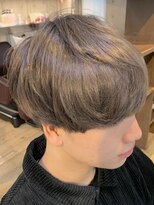 フィフス(fifth) ラベンダーグレー マッシュウルフ ケアブリーチ 韓国マッシュ