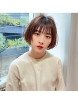 ラナ 渋谷(Lana)&nbsp;【Chill】かわいい季節のピンクベージュクールショートボブルフ