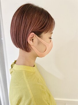ネオリーブ チロル 横浜西口店(Neolive CiroL.) 耳かけ★丸みが可愛いミニボブ