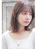 【roijir 表参道】外ハネボブ×ブリーチなしベージュ