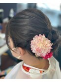 卒業式ヘアセット