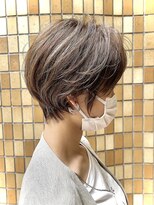 ラボー ノースプラザ店(LA'BO)&nbsp;【LA'BO三浦】ショート×ハイライトグレージュ