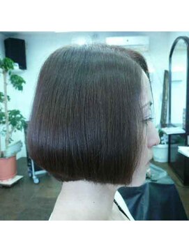 ブラウン ブラウン ヘアカラー＋カット＋ヘナ髪質改善トリートメント