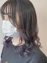 ジェイエルビー(JLB)&nbsp;【JLB・yu】インナーカラー/パープル