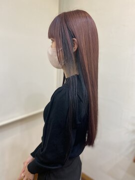 アティック(attic) ピンクインナーブラック