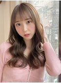髪質改善/韓国風/透明感カラー/縮毛矯正/白髪ぼかし