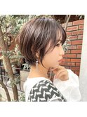 柔らかいショートスタイル